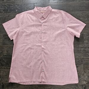 Tori Richard Men's Short Sleeve 100% Linen & 100 % Cotton Pucker Lawn Shirts 2XL